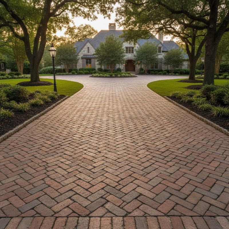 Popular Patterns For Brick And Stone Floors And Driveways